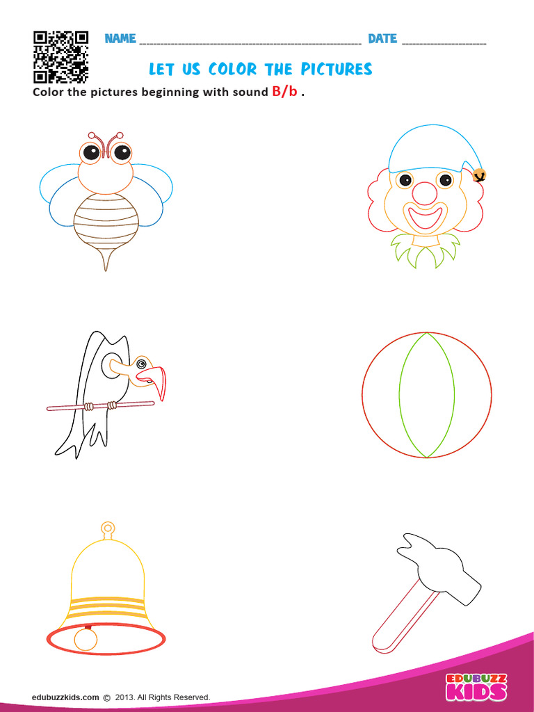 2 Color The Pictures | PDF