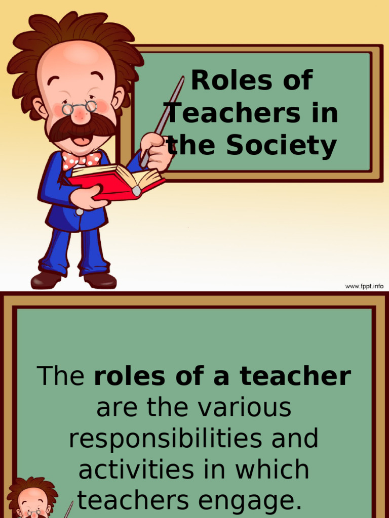 Essential Roles of Teachers in Society | PDF | Teachers | Mentorship