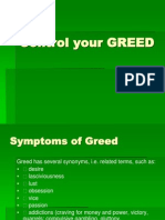 Control Your GREED