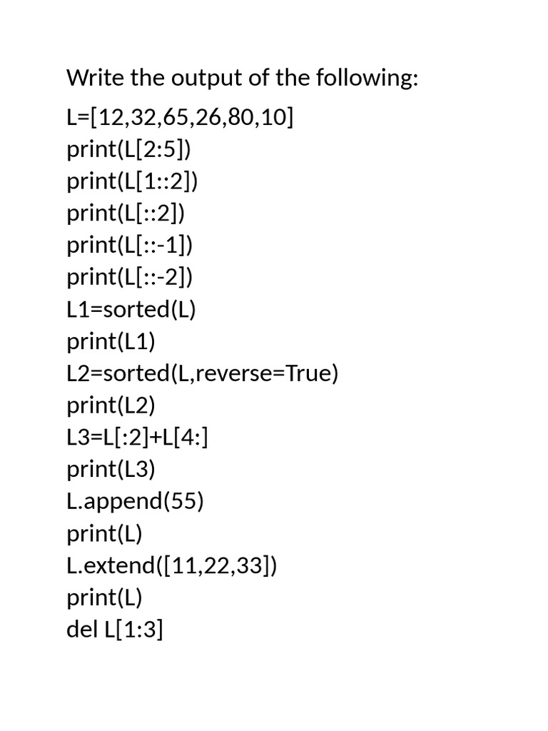 List | PDF