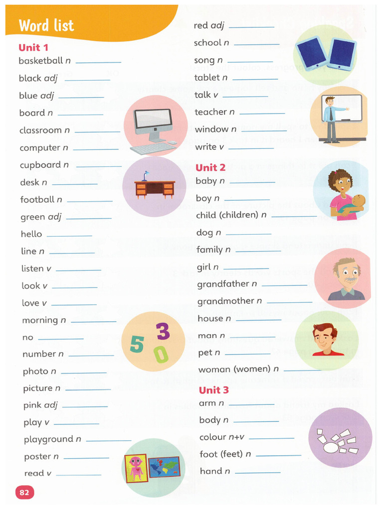Word List Fun Skills 1 | PDF