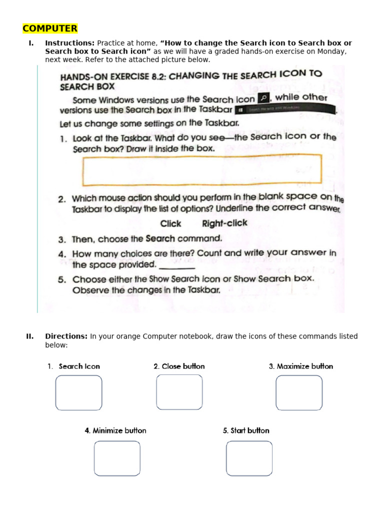 Activity in Computer 1 | PDF