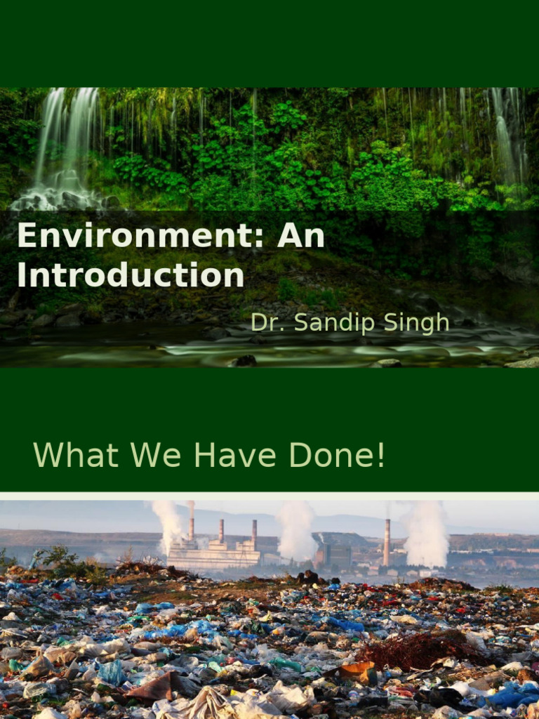 1 Introduction | PDF | Earth Sciences | Natural Environment