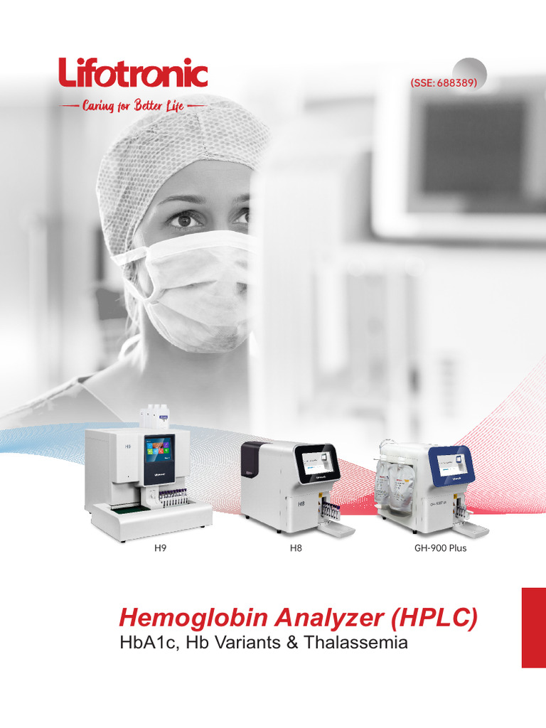 HPLC Hemoglobin Analyzer for Thalassemia | PDF | Endocrine Pancreas ...