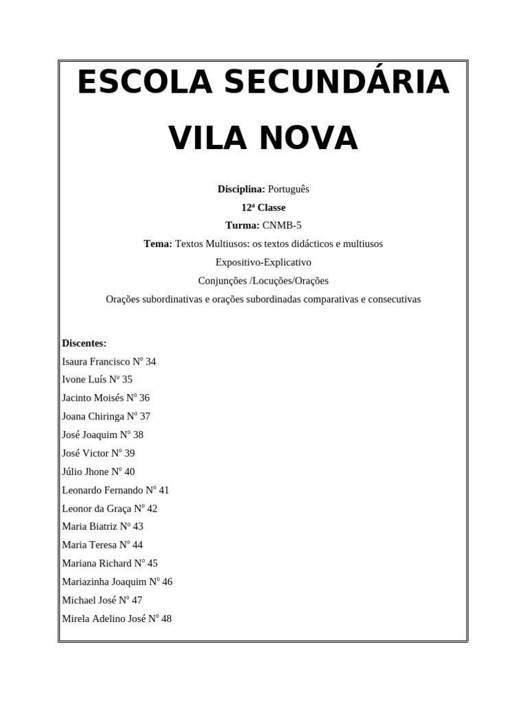 Características dos Textos Multiusos | PDF | Sintaxe | Linguística