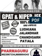 Pharma Guru Academy For GPAT and NIPER