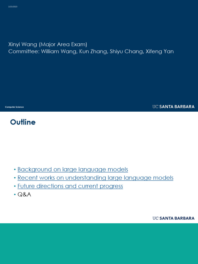 Understanding Large Language Models | PDF | Probability Distribution ...