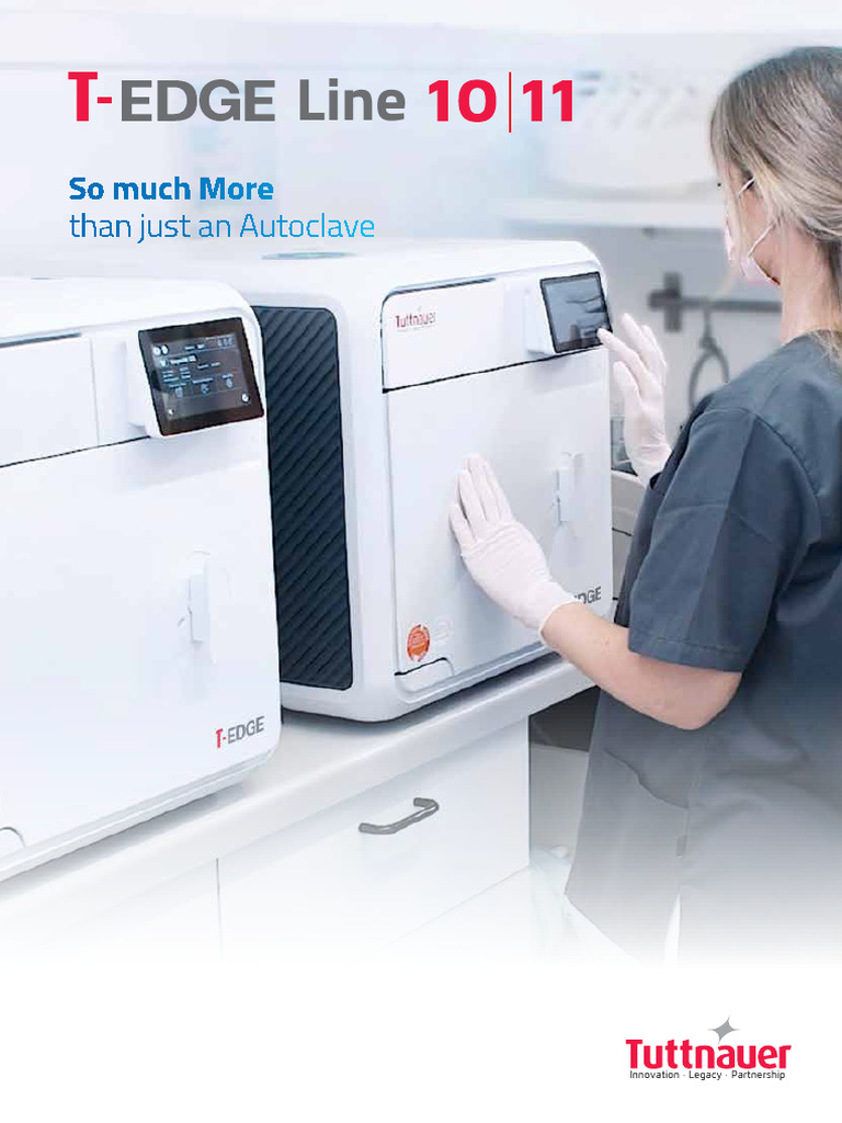 T-Edge Class B Autoclave Overview | PDF | Verification And Validation ...