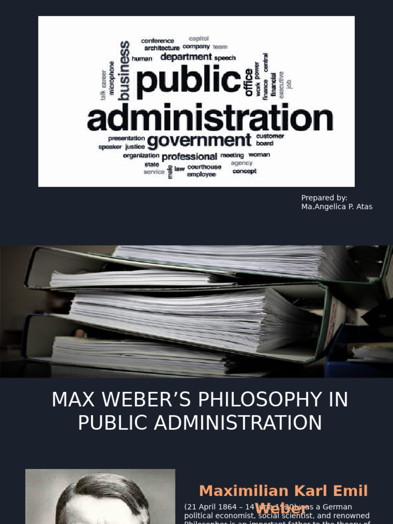 Max Weber's Bureaucratic Theory Explained | PDF | Bureaucracy ...