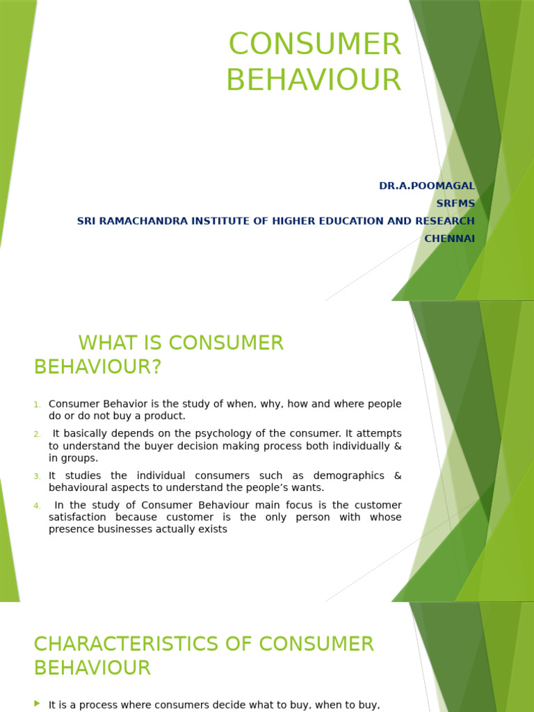 Understanding Consumer Behavior Factors | PDF