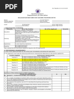 IPCRF Tool v4.3 for SY 2023-2024 | PDF | Learning | Lesson Plan
