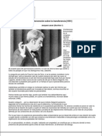 Lacan, Intervencion en Transfer en CIA