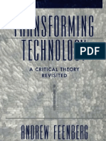 Transforming Technology A Critical Theory Revisited-Oxford University Press, USA (2002)