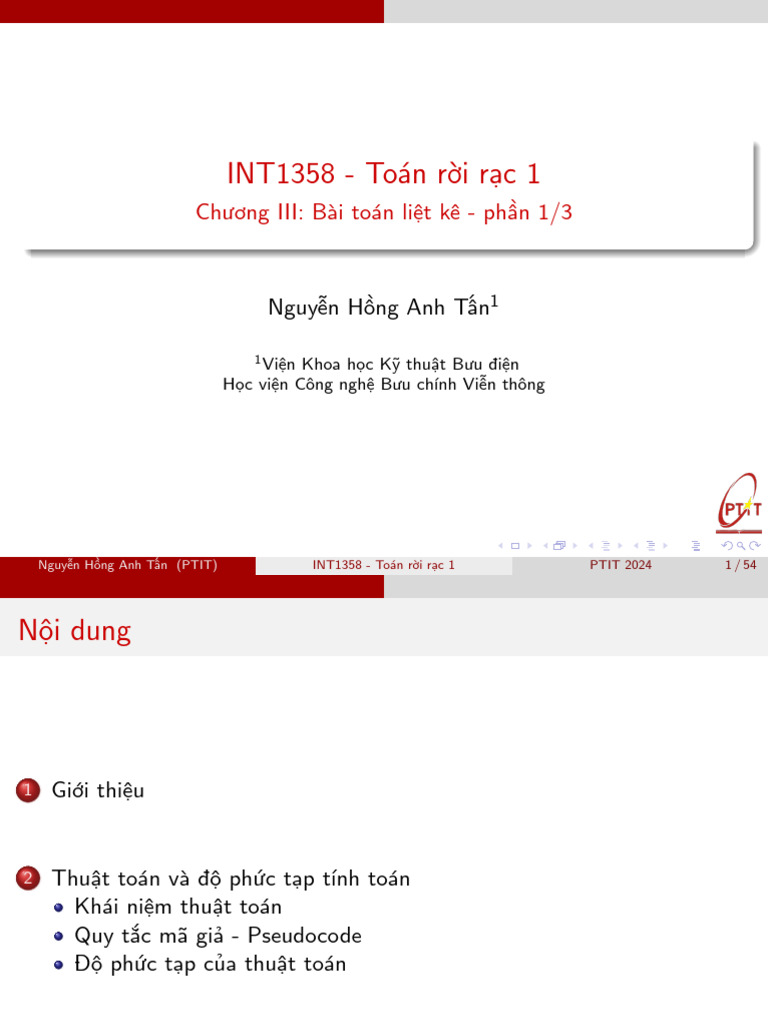 Discrete Math Chapter 3 Part 1 | PDF