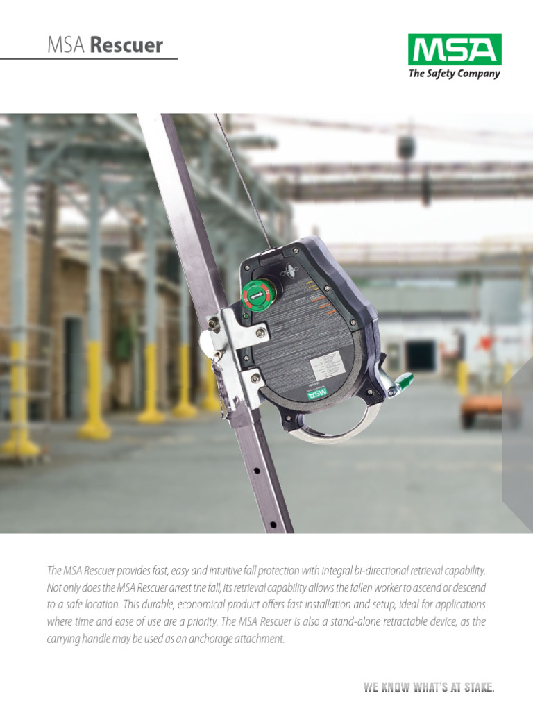 2300 161 MC - MSA Rescuer Bulletin ANZ 141221 | PDF | Manufactured Goods