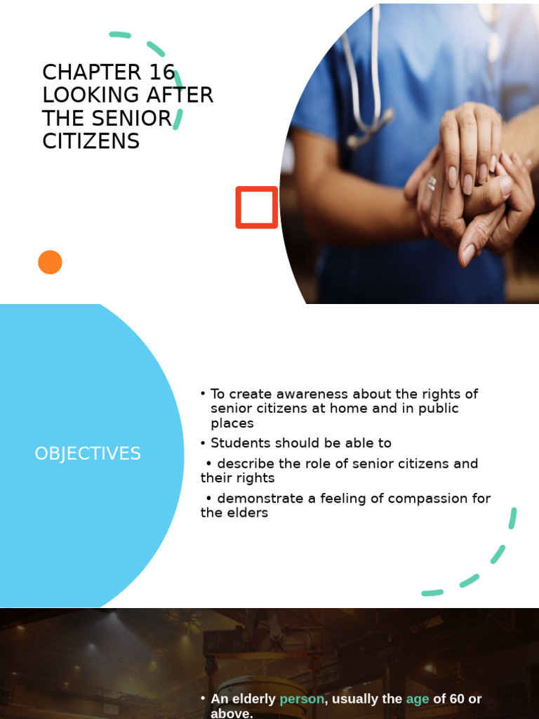 Rights and Roles of Senior Citizens | PDF