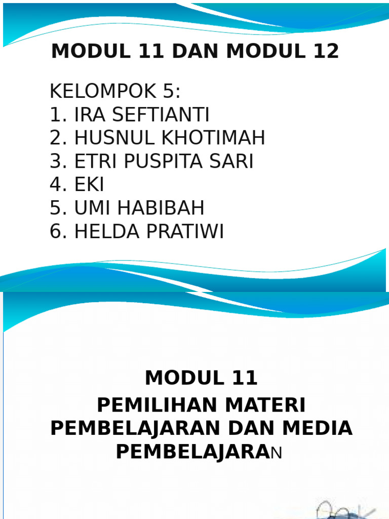 Modul 11 Dan 12 Kelompok 5 | PDF