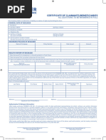 CSI Application Form | PDF