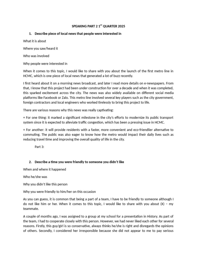 Local News and Personal Reflections | PDF
