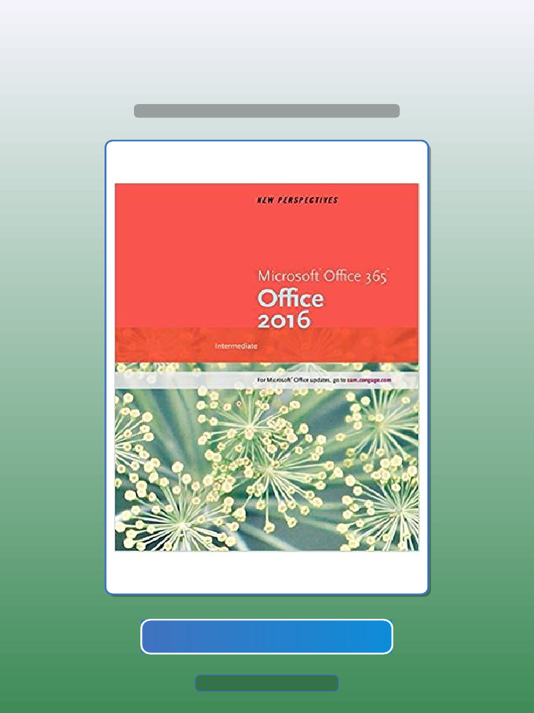 New Perspectives Microsoft Office 365 Office 2016 Intermediate eBook ...