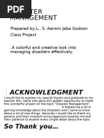 Class 9 Disaster Management Project | PDF | Natural Disasters ...
