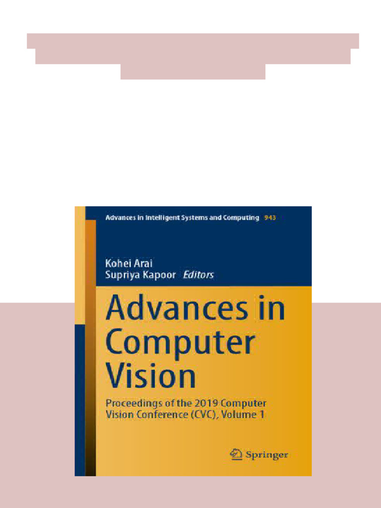 Advances in Computer Vision: Proceedings of The 2019 Computer Vision ...