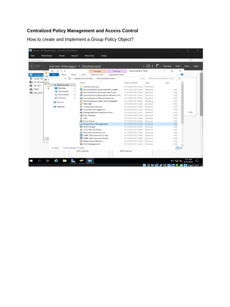Creating and Managing Group Policies | PDF | Group Policy | Computer ...