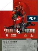 Shadow - Warrior Manual