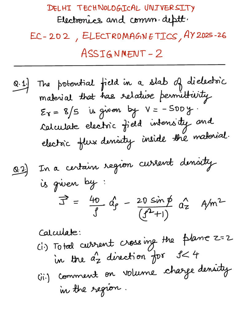 Assignment 2 Emt | PDF