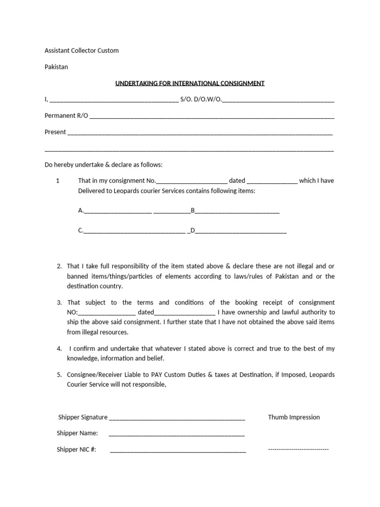 2017 10 23 Undertaking | PDF