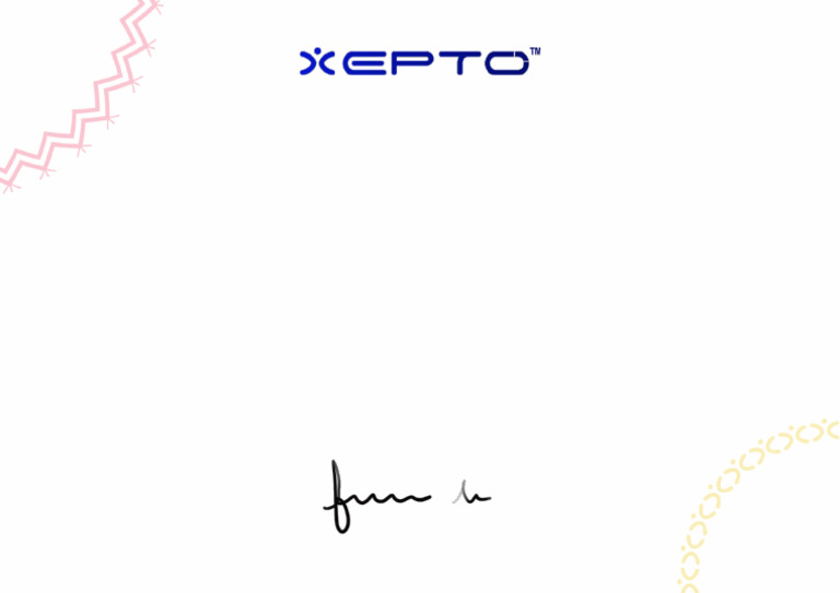Xepto LMS 4.0 Completion Certificate | PDF
