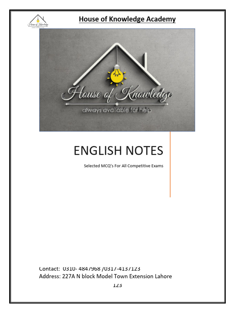 HOK English Complete | PDF