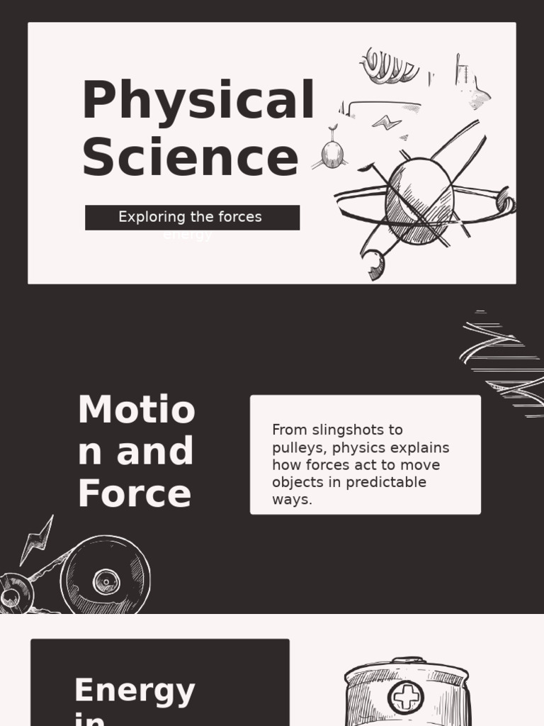 Forces and Energy in Physical Science | PDF