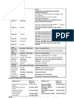 Academic Calendar For Undergraduate Program Summer 2010