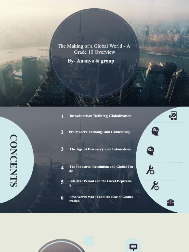 Class 10 Global World Project Certificate | PDF