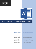 MS Word: Essential Features & Guide | PDF | Microsoft Word ...