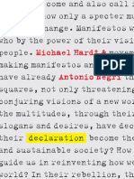 Hardt, Michael & Antonio Negri - Declaration (2012)