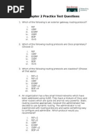 CCNA2 Chap2 Practice Test Questions