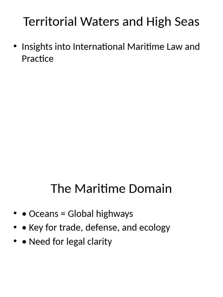 Territorial Waters High Seas Version5 | PDF