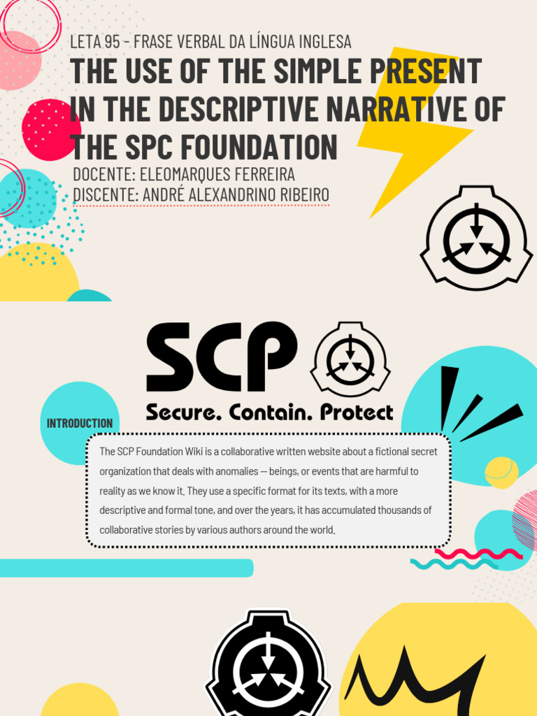 Simple Present in SCP Narratives | PDF | Linguistics