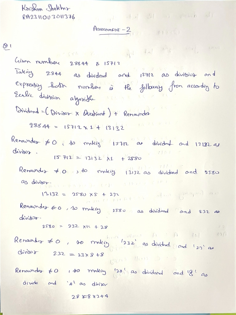 Maths Assignment 2 | PDF