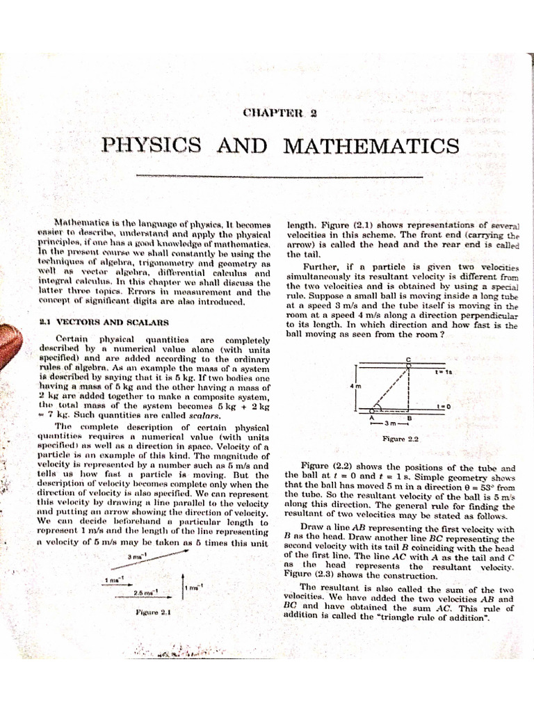 Physics and Mathematics | PDF