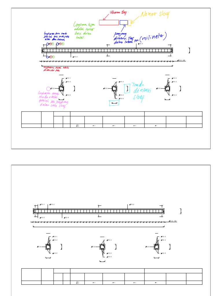 Structural Beam Reinforcement Details | PDF