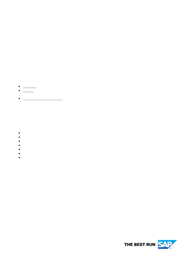 SAP Notes for Engine Measurement Guide | PDF | Microsoft Excel | Computing