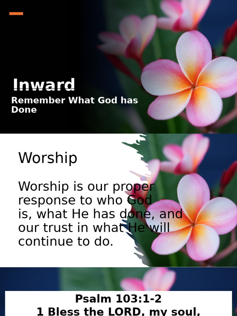 The Power of Worship and Remembrance | PDF