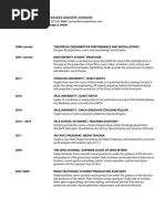 Download Curriculum Vitae by Rasean Davonte Thomas Johnson SN93154877 doc pdf