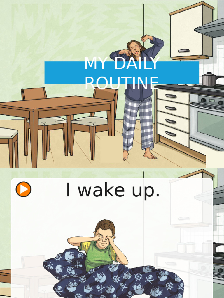 My Daily Routine Explained | PDF