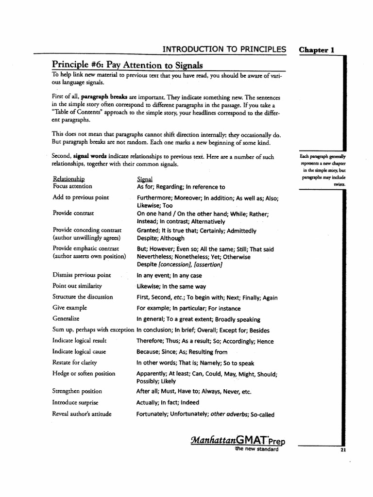 Understanding Language Signals in Text | PDF