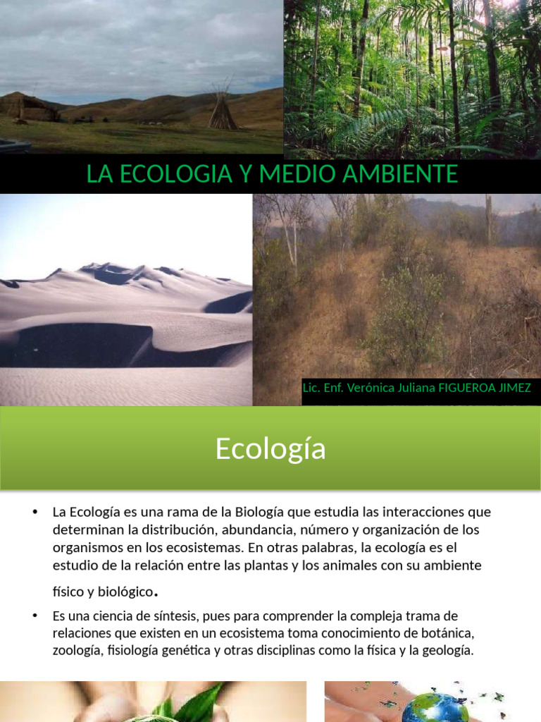 Ecología y Medio Ambiente | PDF | Ecología | Entorno natural