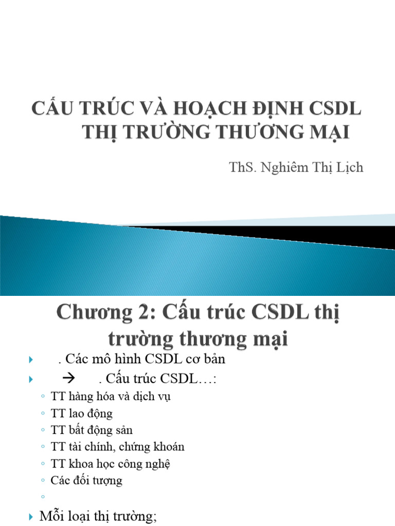 Slide CT HDCSDL c2 | PDF